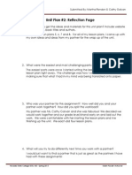 Unit Plan #2: Reflection Page: Unit Plan #2: Economics Submitted By: Martha Rendon & Cathy Galvan