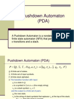 Pushdown Automaton