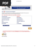 Hdfc Credit Card Cancellation Letter - 