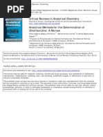 Download Analytical Methods for the Determination of Chlorohexidine by Santhi Kumar SN138216913 doc pdf