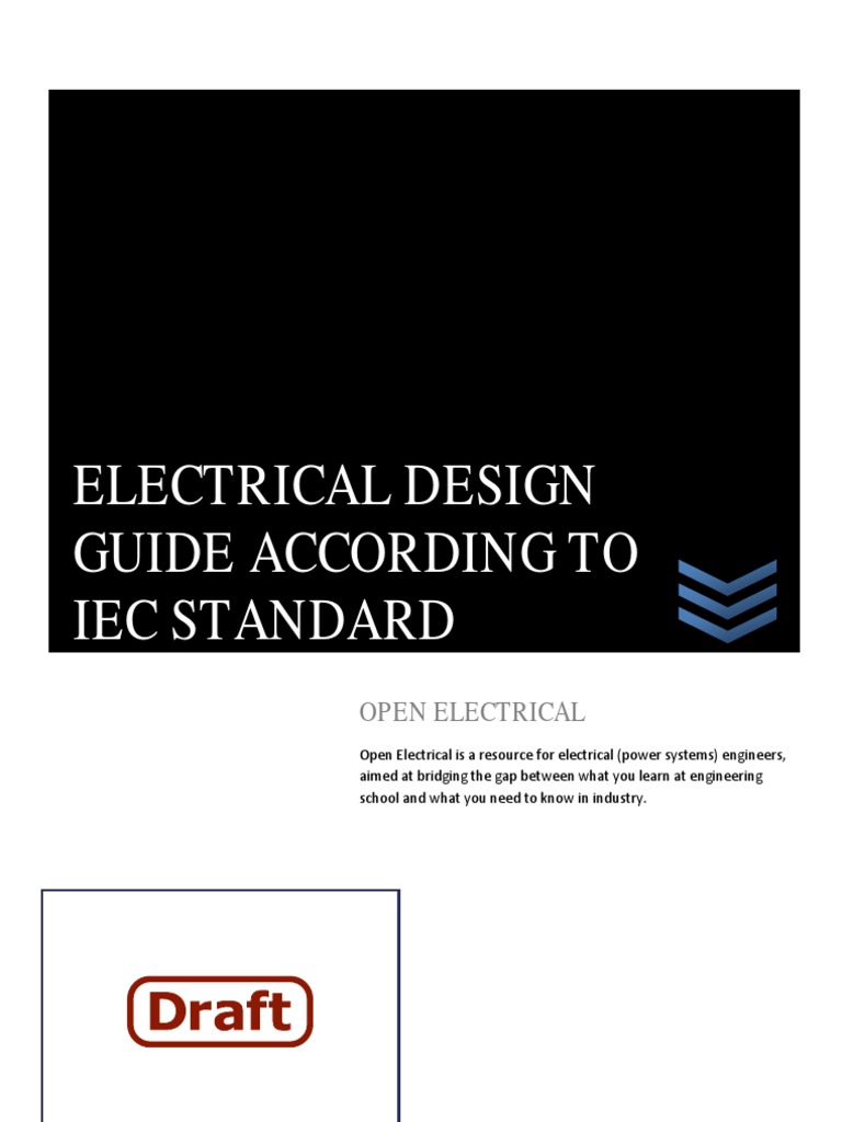 Electrical Design Guide Base To Iec Standard | PDF | Technology ...