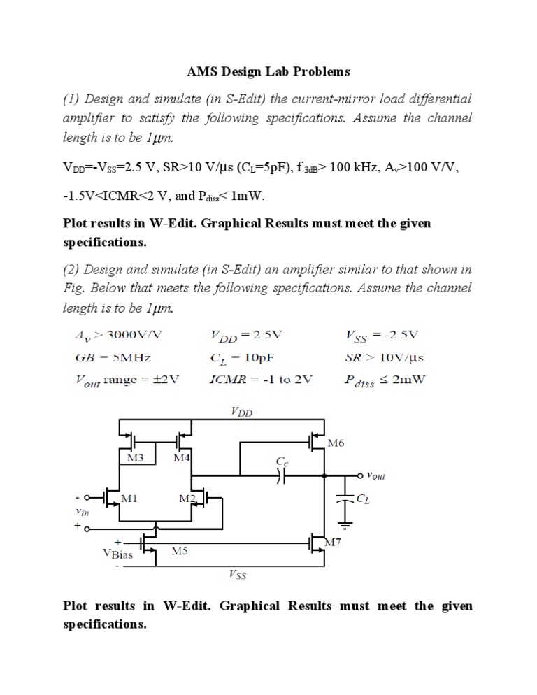 AMS Design Lab Problems | PDF | Science & Mathematics | Computers