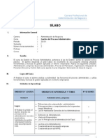 ADM Semestre I Gestion de Proceso Administrativo