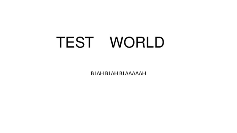 tEST uPLOAD | PDF