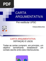 Carta Argumentativa - 1