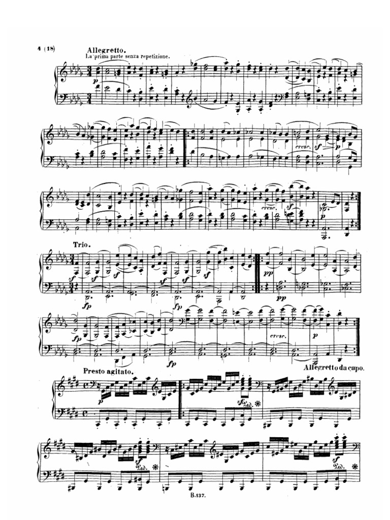 Beethoven Sonata (Mondschein) 3. Satz PDF