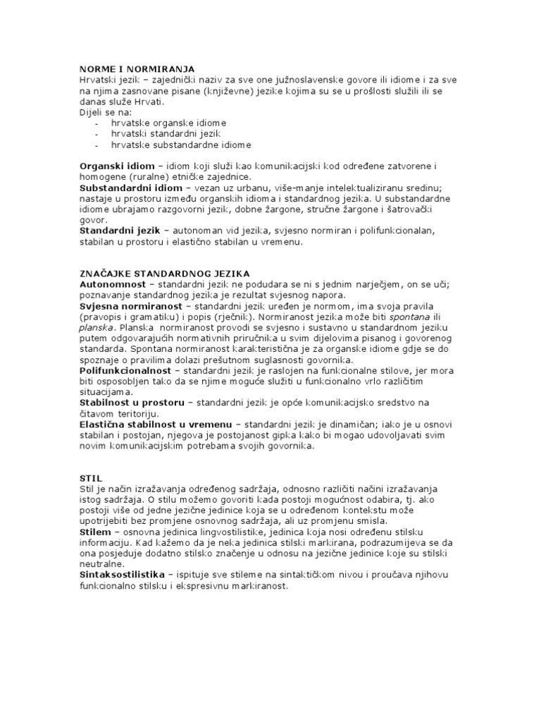20070326132148hrvatski Zanic Skripta | PDF