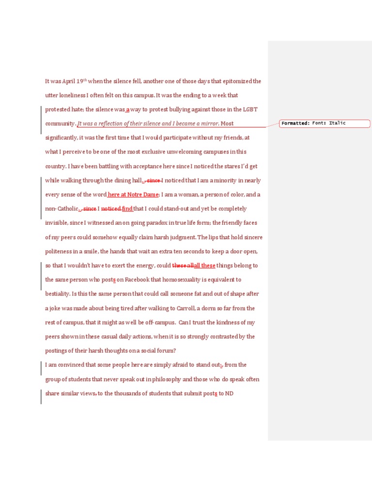 Audio Narrative Draft 3 | PDF | Language Arts & Discipline