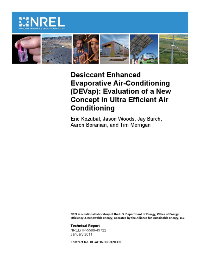 Desiccant Enhanced Evaporative Air Conditioning PDF