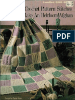 63 Easy-To-Crochet Pattern Stitches; Combine to Make an Heirloom Afghan