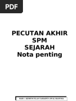 Download Nota Pecutan Akhir Sejarah Spm by Abu Faqih SN138242620 doc pdf