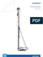 Heavy-Duty Pile Driving Rig for Piles up to 36m