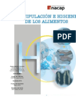 Manipulacion e Higiene de Alimentos