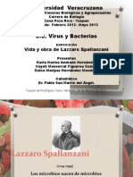 Lazzaro Spallanzani- E.E. Virus y BacteriasRV