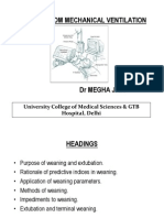 WEANING FROM MECHANICAL VENTILATION GUIDE