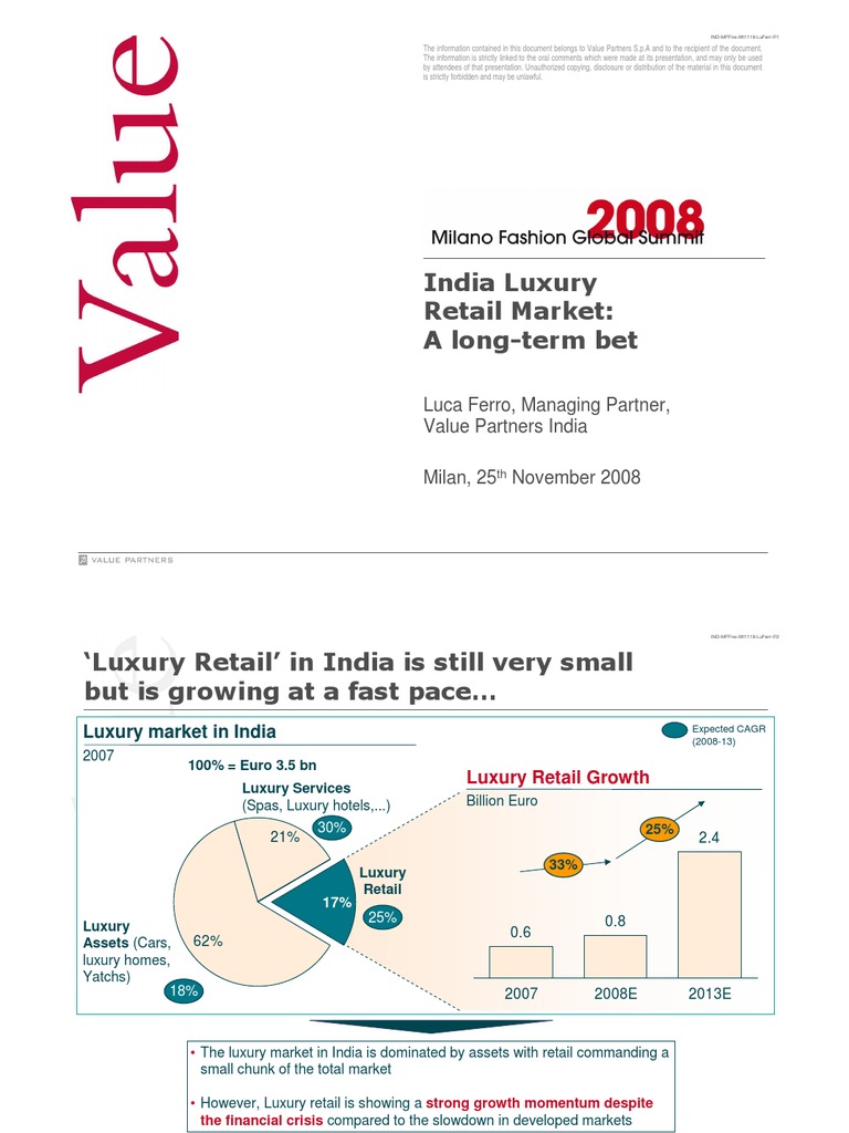 Luxury Market Insights in India | PDF | Luxury Goods | Retail
