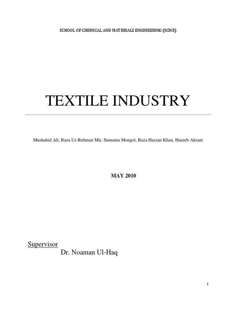 Dyeing And Printing Process In Textile Industry Pdf Dye Dyeing