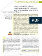 Alveolar Reconstruction in Cleft Patients .23