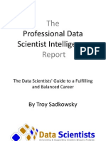Data Scientists Intelligence Report