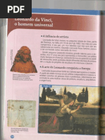 atividades sobre Leonardo Da Vinci - projeto araribá 7 ano