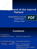 Management of Injury
