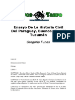 Funes, Gregorio - Ensayo de La Historia Civil Del Paraguay, Buenos Aires Y Tucuman