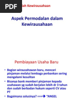 Download 2 Aspek Permodalan Dalam Kewirausahaan by Dakh SN138275405 doc pdf