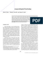 Chronic Pain & Neuropsychological Functioning (NP Rev 2000)