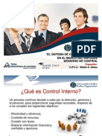 Control Interno - CPCC. Walter Noles Monteblanco