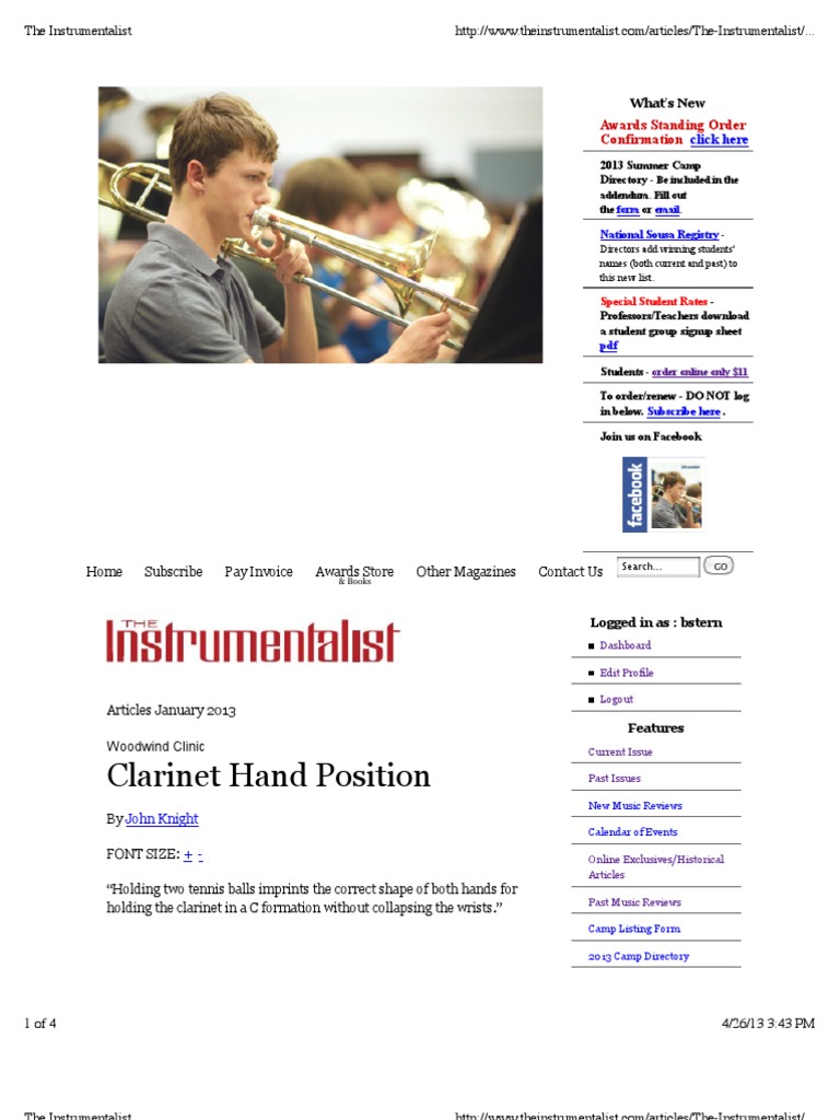 Hand Position PDF Leisure