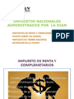 Impuestos Nacionales Administrados Por La Dian