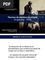 Download Exodoncia simple tooth extractionppt by Pedro Aravena Torres SN138296736 doc pdf