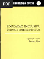 LIVROEducação inclusiva, rosana glat