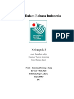 Diksi Dalam Bahasa Indonesia