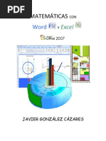 Download Matemticas con Word y Excel Microsoft 2007 by Matematicas con Word y Excel SN138300161 doc pdf