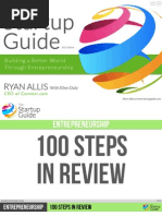 Download The Startup Guide - 100 Steps to Building a Startup by Ryan Allis SN138305174 doc pdf