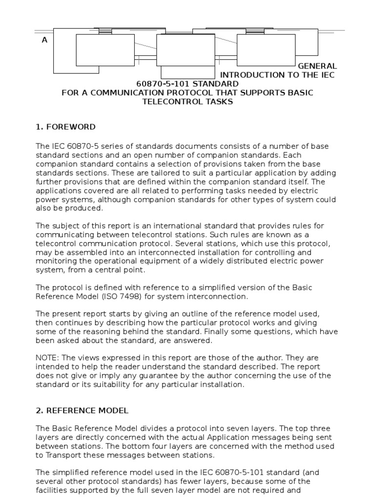 An Introduction To IEC 60870-5-101 - GBC Report 011-2 | PDF ...
