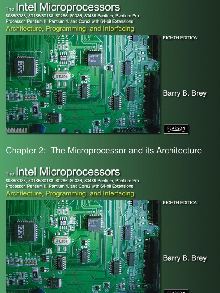 Chapter 2: The Microprocessor and Its Architecture | PDF