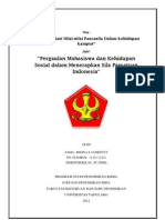 Download Implementasi Nilai-nilai Pancasila Dalam Kehidupan Kampus by Regina Sylvia Lumentut SN138312016 doc pdf