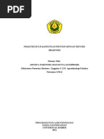 Download PRAKTIKUM UJI KANDUNGAN PROTEIN DENGAN METODE BRADFORD by Arghya N Dianastya SN138321084 doc pdf