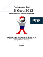 Download PembahasanSoalOSNGuruMatematikaSMP2012TingkatProvinsipdfbyDwiPrasetyoYPSN138321561 doc pdf