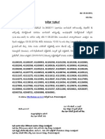 APPSC GROUP 4 RESULTS 2012 - Kadapa District Group 4 Provisional Selection List