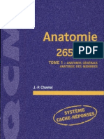 anatomie 265 qcm  tome 1  anatomie gnrale  anatomie des membres