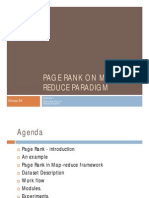 Page Rank On Map-Reduce Paradigm: Group 24