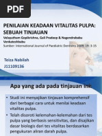 Download Penilaian Keadaan Vitalitas Pulpa by ebill SN138328524 doc pdf
