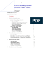 Fundamental Laws of Fluid Dynamics