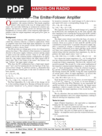 Download Experiment 2-The Emitter-Follower Amplifier 1 by Ed Judge SN138329728 doc pdf