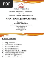 Download Nantenna_PPT NANO ANTENNA ENERGY HARVEST SOLAR ENERGY by Ritesh kumar Nayak SN138338802 doc pdf