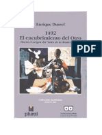 Enrique Dussel - 1492. El Encubrimiento Del Otro