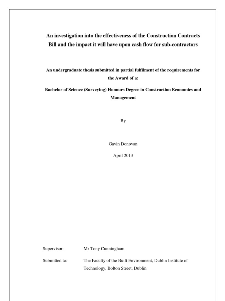 Construction dissertation pdf image